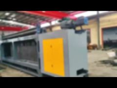 4300mm প্রস্থের ওয়্যার গ্যাবিয়ন জাল মেশিন / সরঞ্জাম হাইড্রোলিক ড্রাইভ